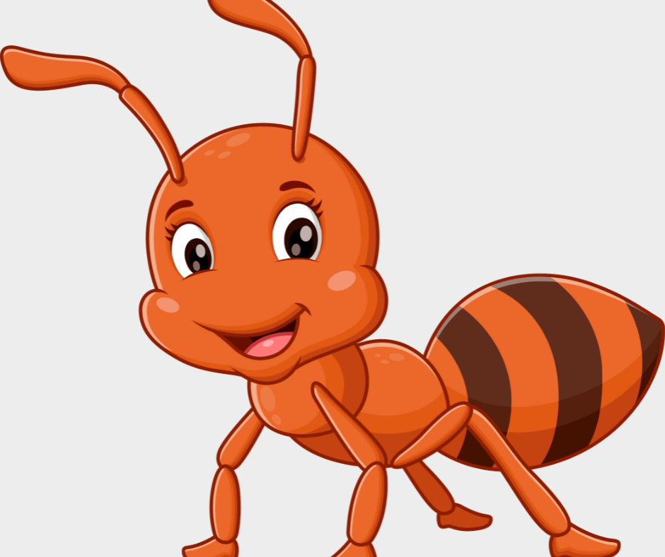 蟻との格闘（笑）